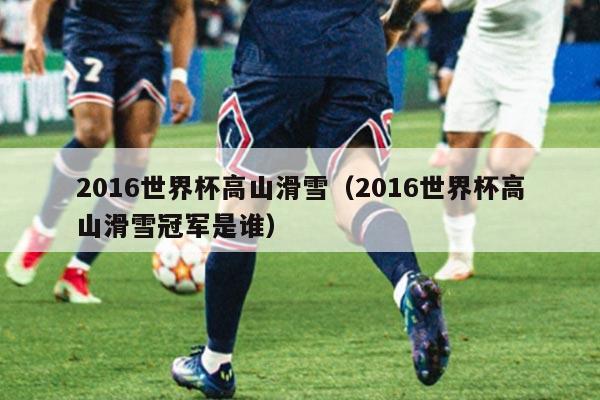 2016世界杯高山滑雪（2016世界杯高山滑雪冠军是谁）