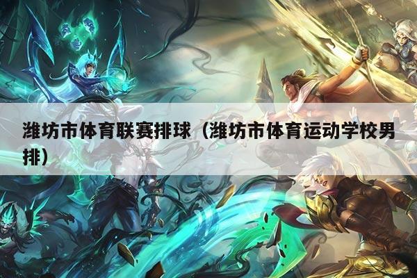 潍坊市体育联赛排球（潍坊市体育运动学校男排）