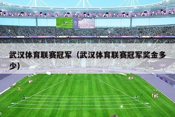 武汉体育联赛冠军（武汉体育联赛冠军奖金多少）